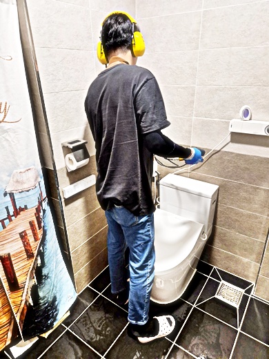 누수 현장 기록